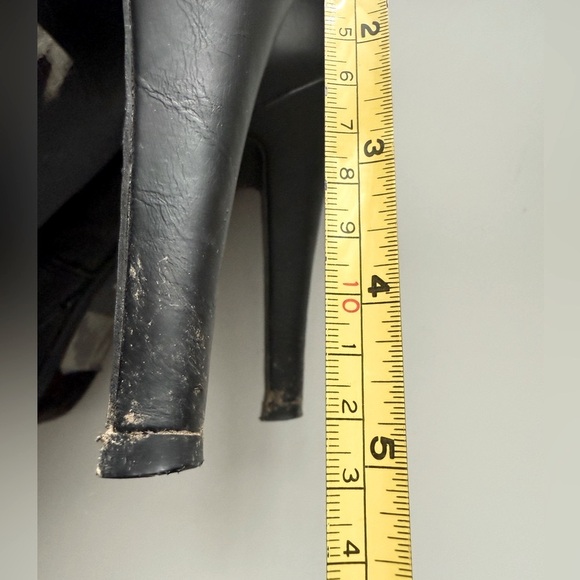 Elegant Forever Della - Triple Ankle Strap, Knee-high Heel Boots - Size 6.5 - Picture 10 of 13